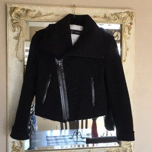 DSQUARED2 jacket. Black w/sparkle. Size 44
